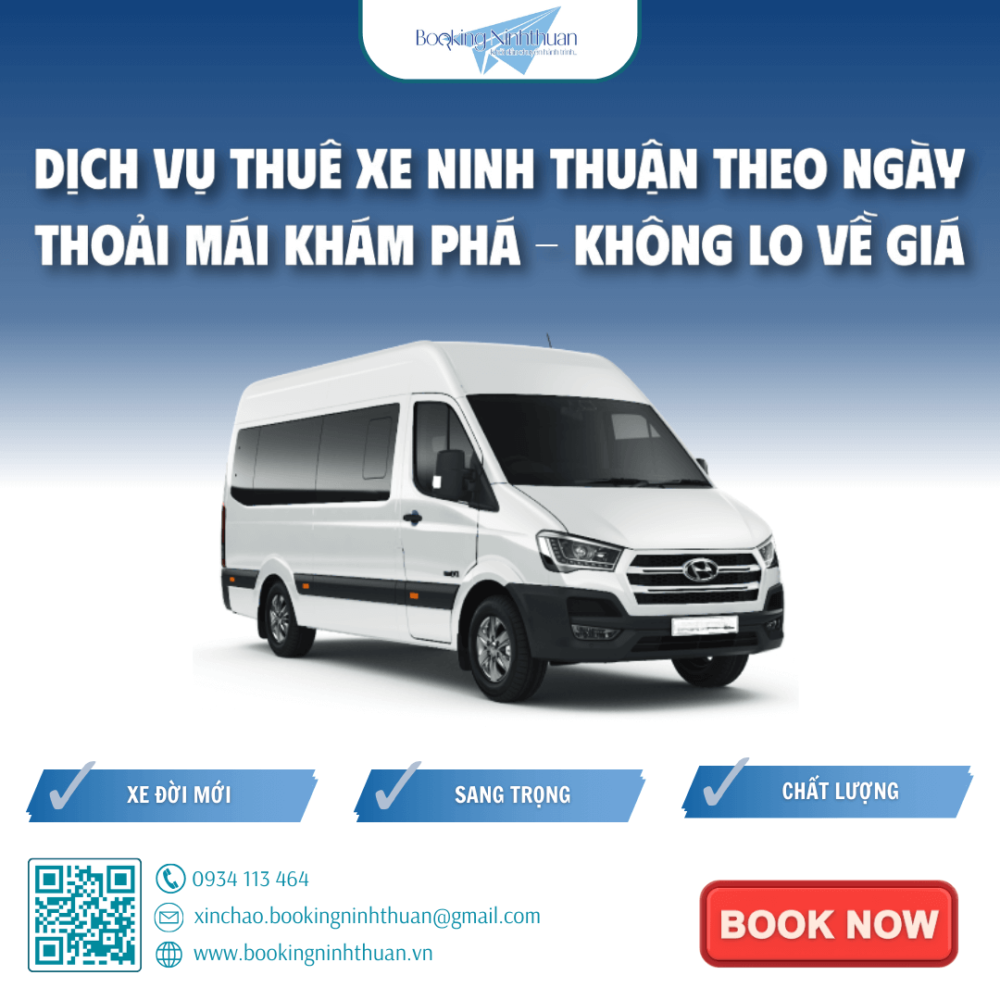 Bảng giá thuê xe Limousine 9 chỗ Ninh Thuận trọn gói uy tín